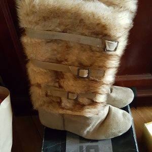 Fuzzy  boots