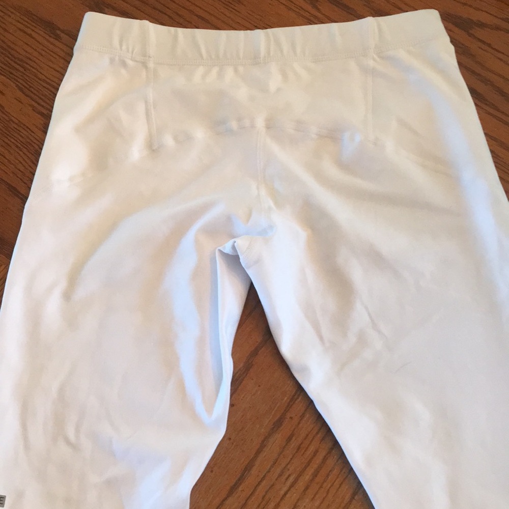 Workout Empire white workout leggings