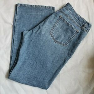 Loft Curvy Boot Cut Jeans