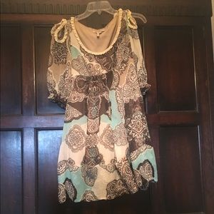 BCBG Paisley Dress