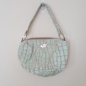 Chenille and Tweed handbag