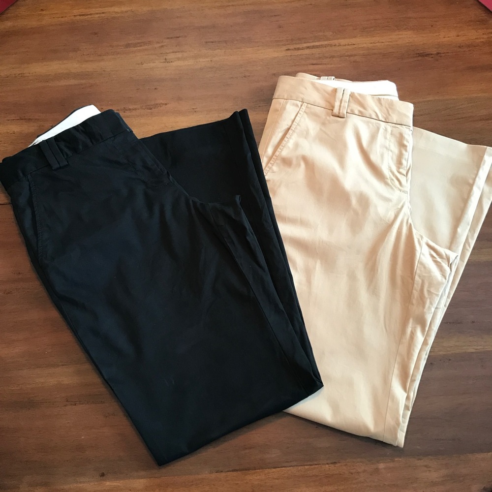 ANN TAYLOR Julie wide leg pant duo