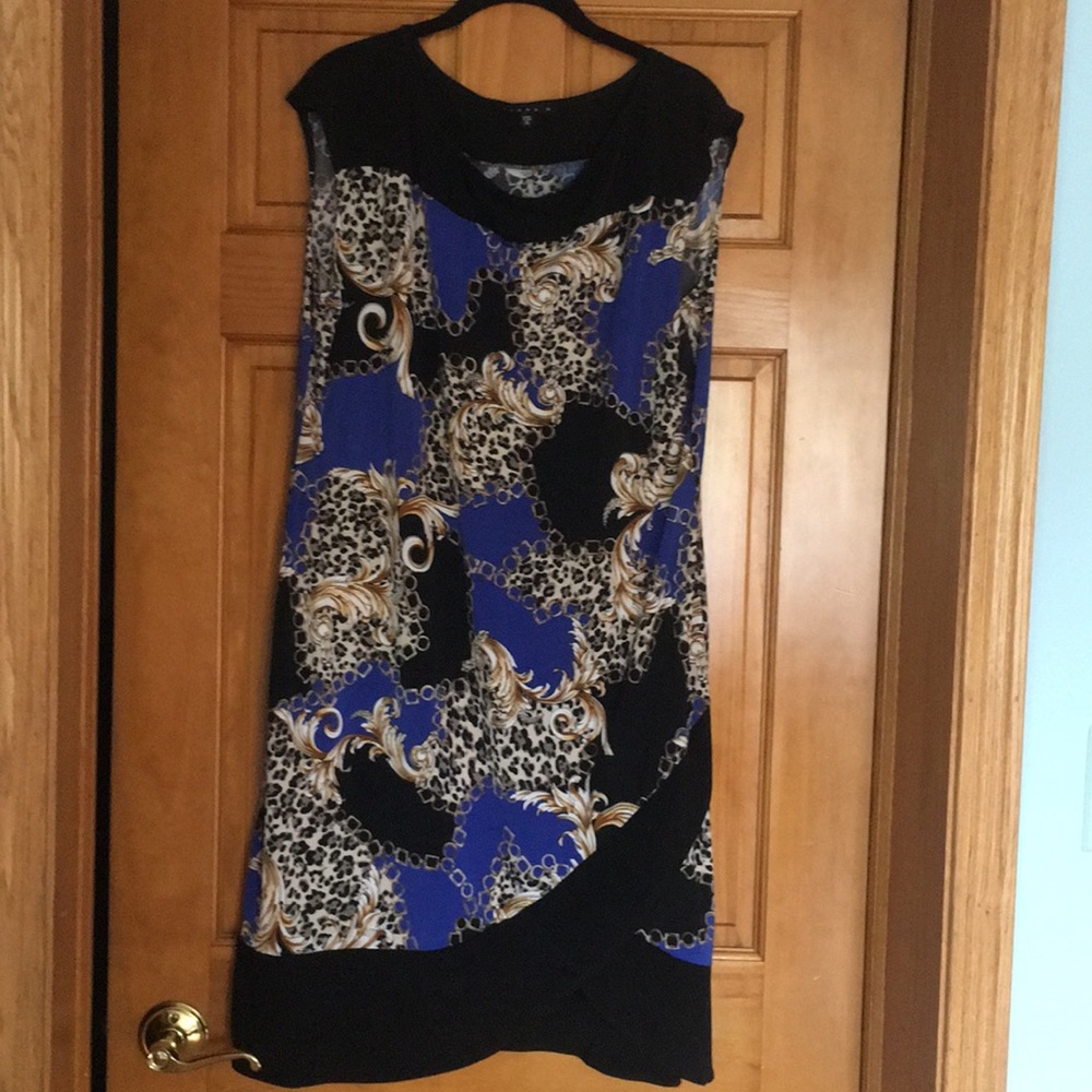 Animal/chain print dress.