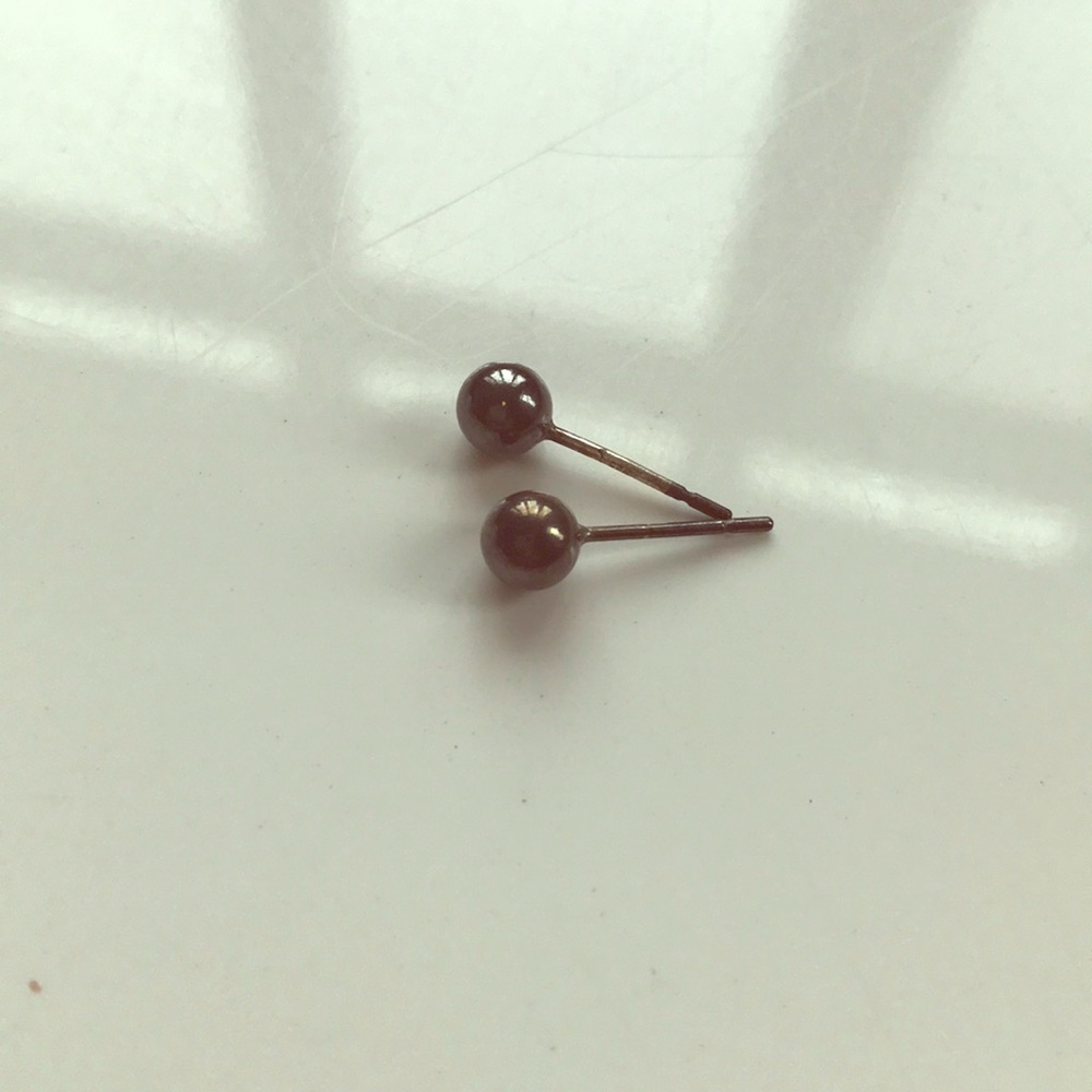 Sterling Silver Ball Earrings