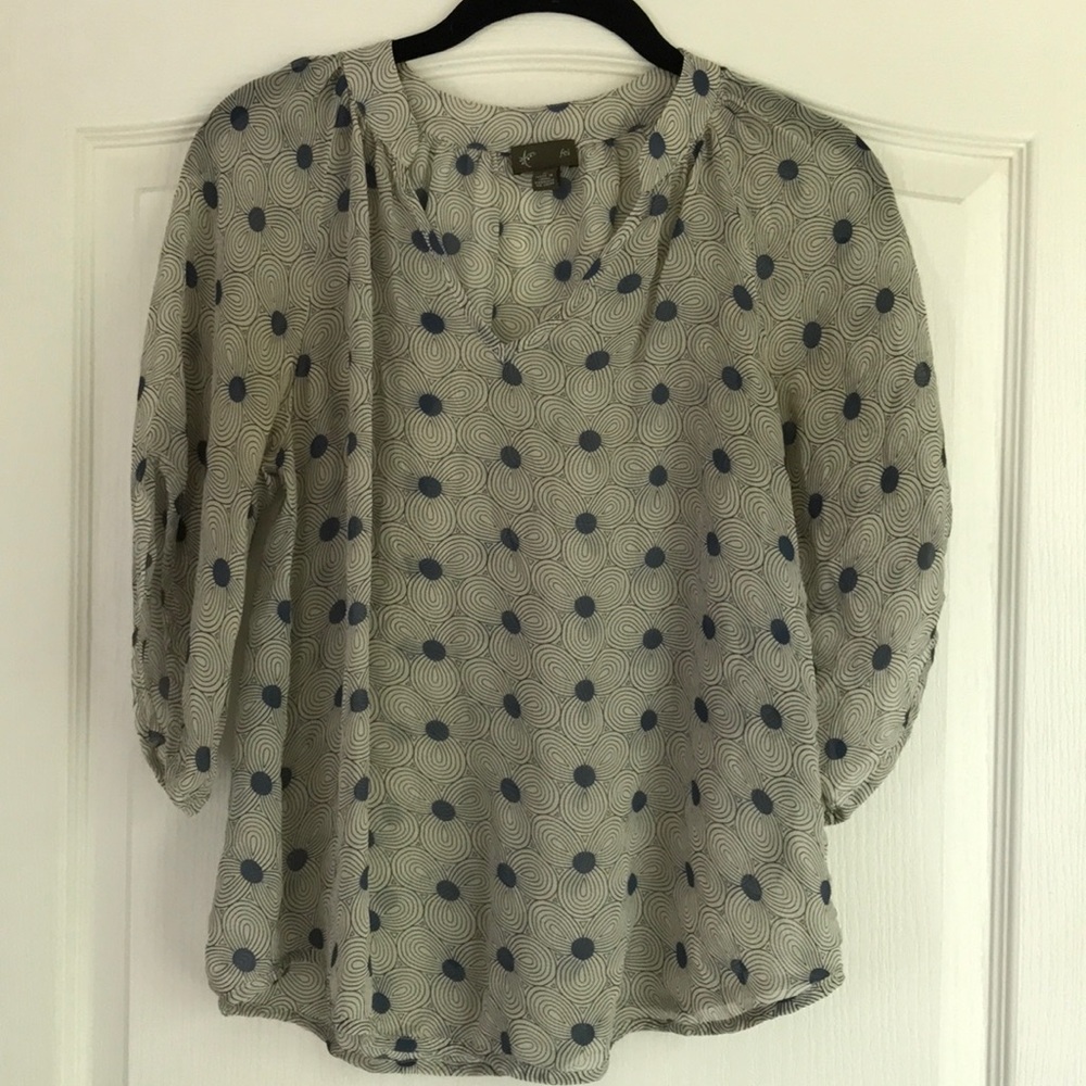 Anthropologie Sheer Blouse