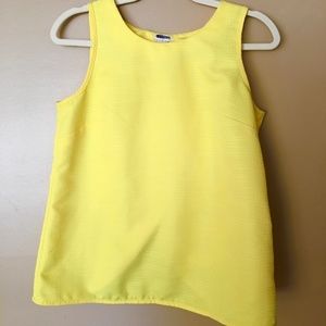 Yellow J. Crew Top