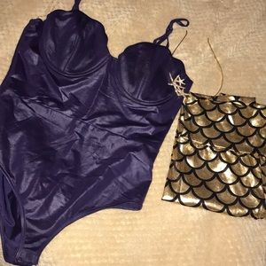 Mermaid Halloween Costume Set!