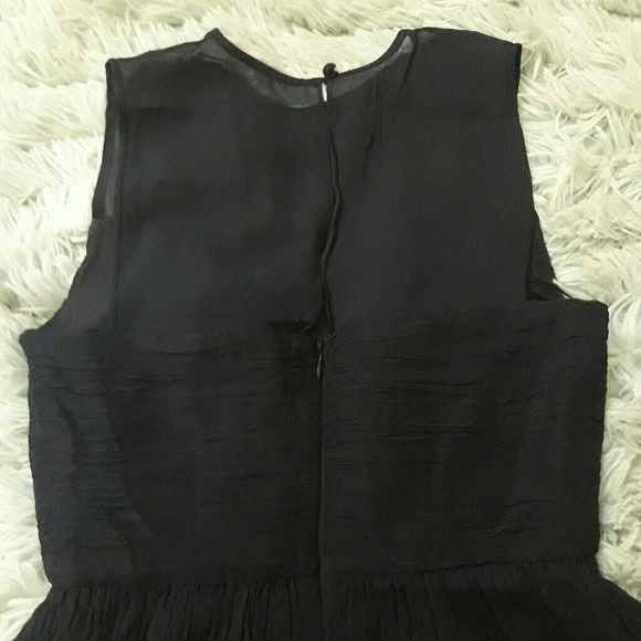 J crew silk black dress - Picture 6 of 8