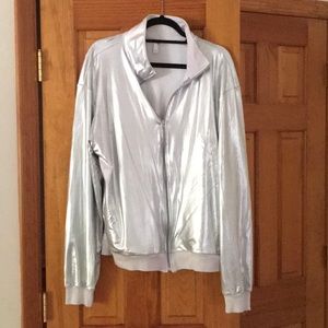 Silver Track Jacket