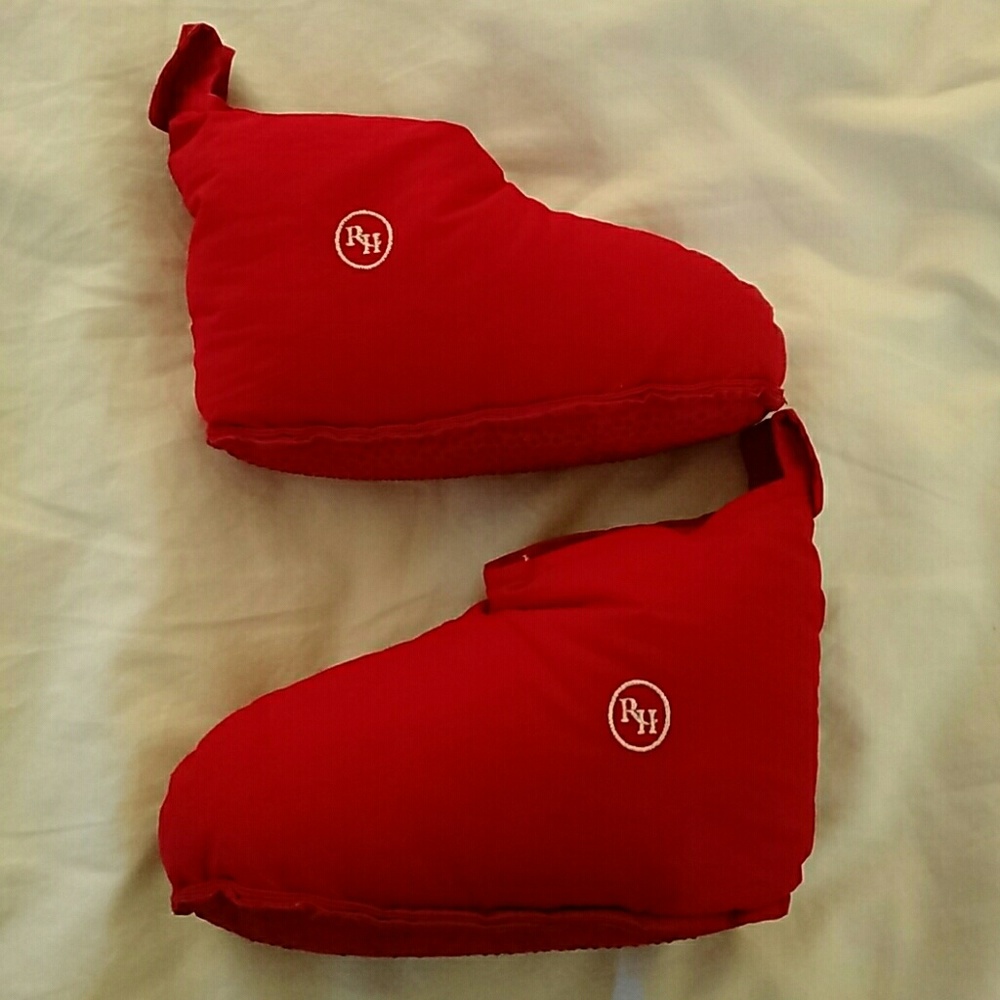 Toddler slippers Restoration Hardware down