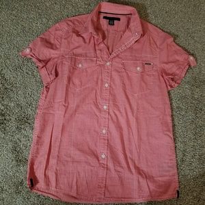 💙 Kenneth Cole Short Sleeve Button Up