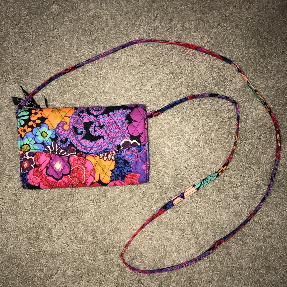 Vera Bradley wallet cross-body