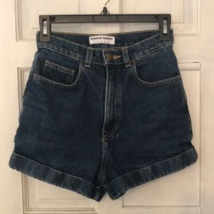 American Apparel Blue denim shorts (size 26/ S)