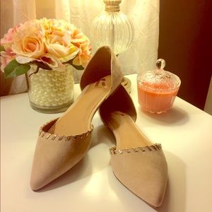 Report tan flats 5.5