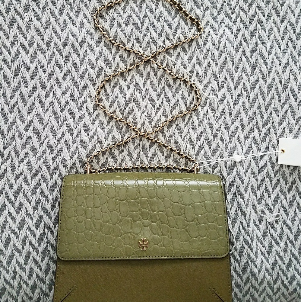 ROBINSON CROC EMBOSSED SHOULDER BAG 🐊