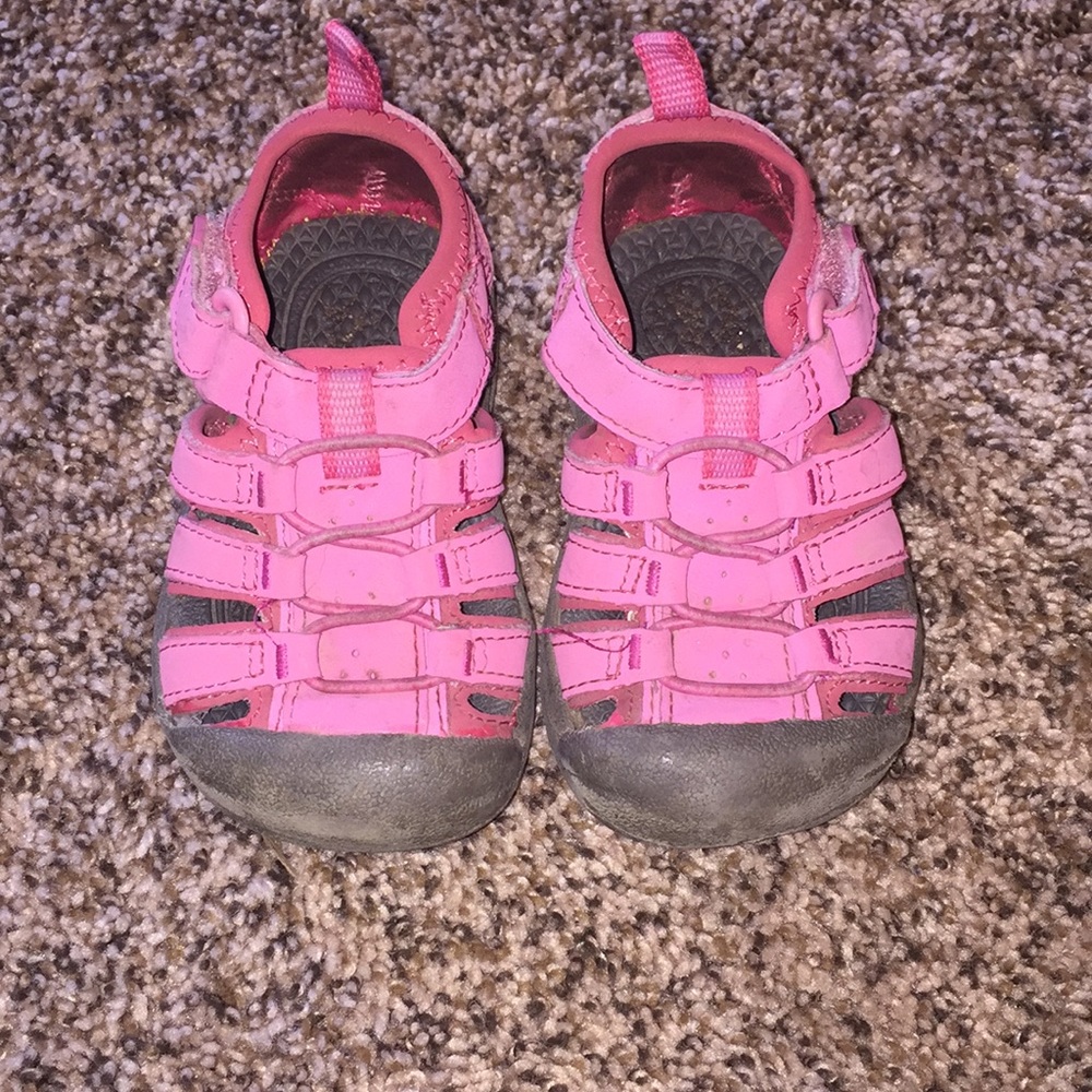 Pink sandals