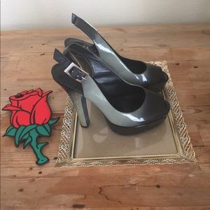Ombré Business Sexy Leather Heels