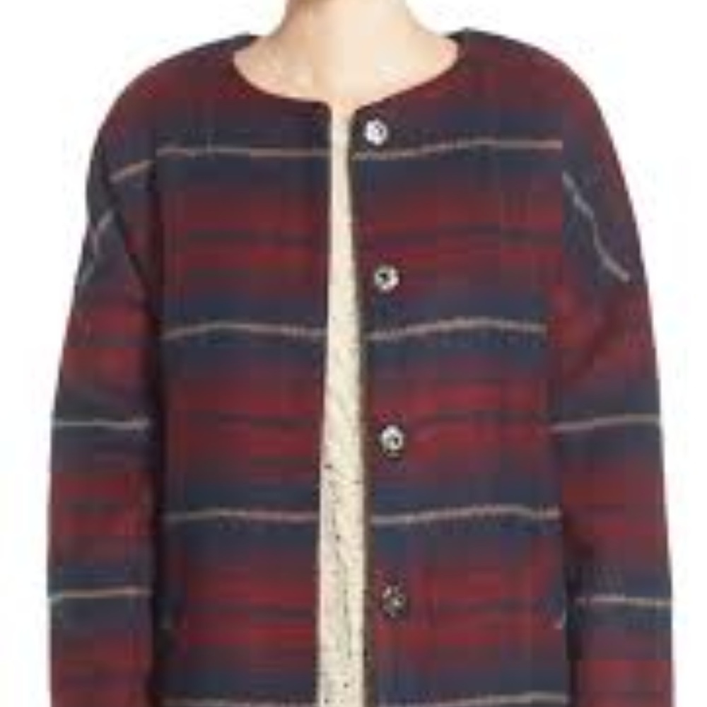SALE!! Jolt plaid overcoat