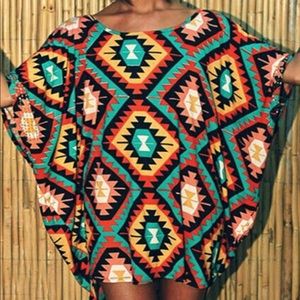 Boho swimsuit cover up