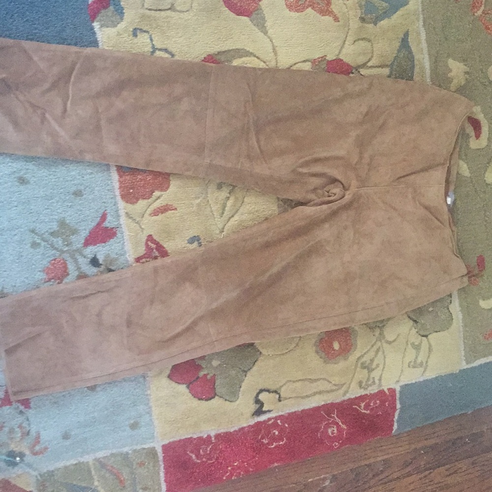 Old navy collection genuine leather suede pants