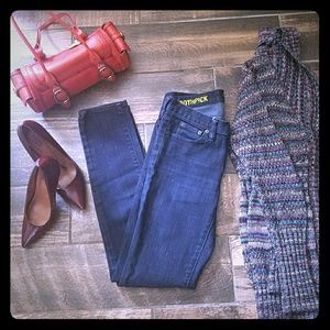 Toothpick J. CREW blue jeans