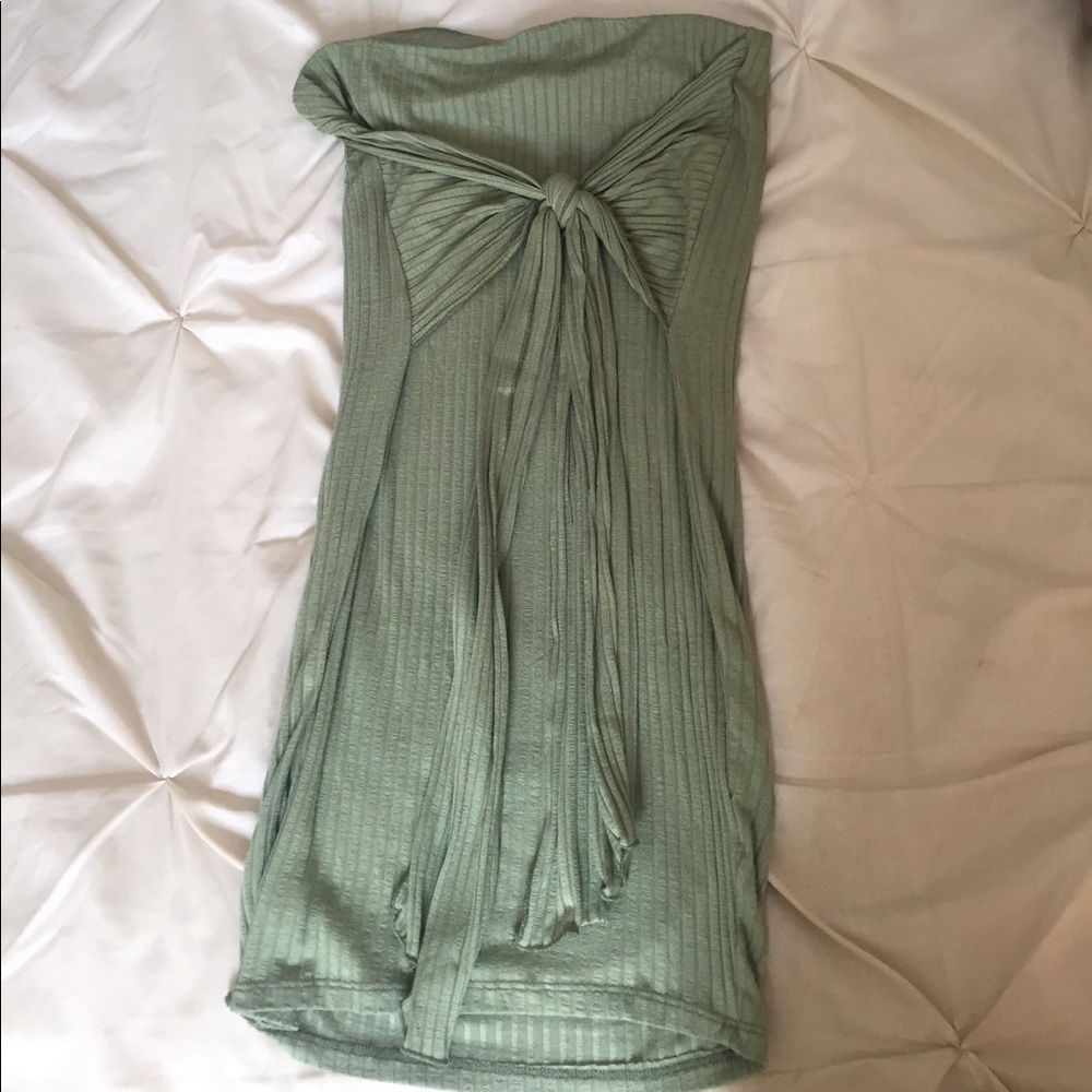 Olive Green Pencil Skirt