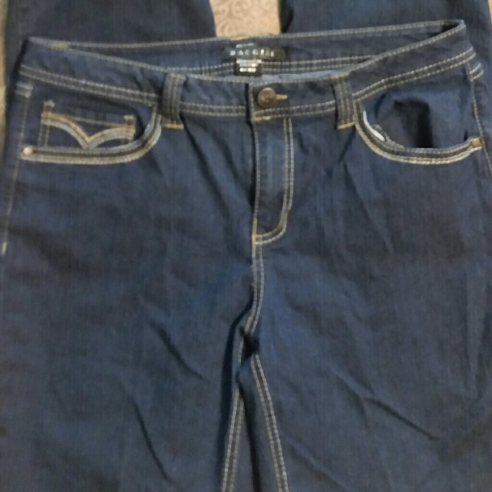 BACCINI Jeans with Embroidered Accents