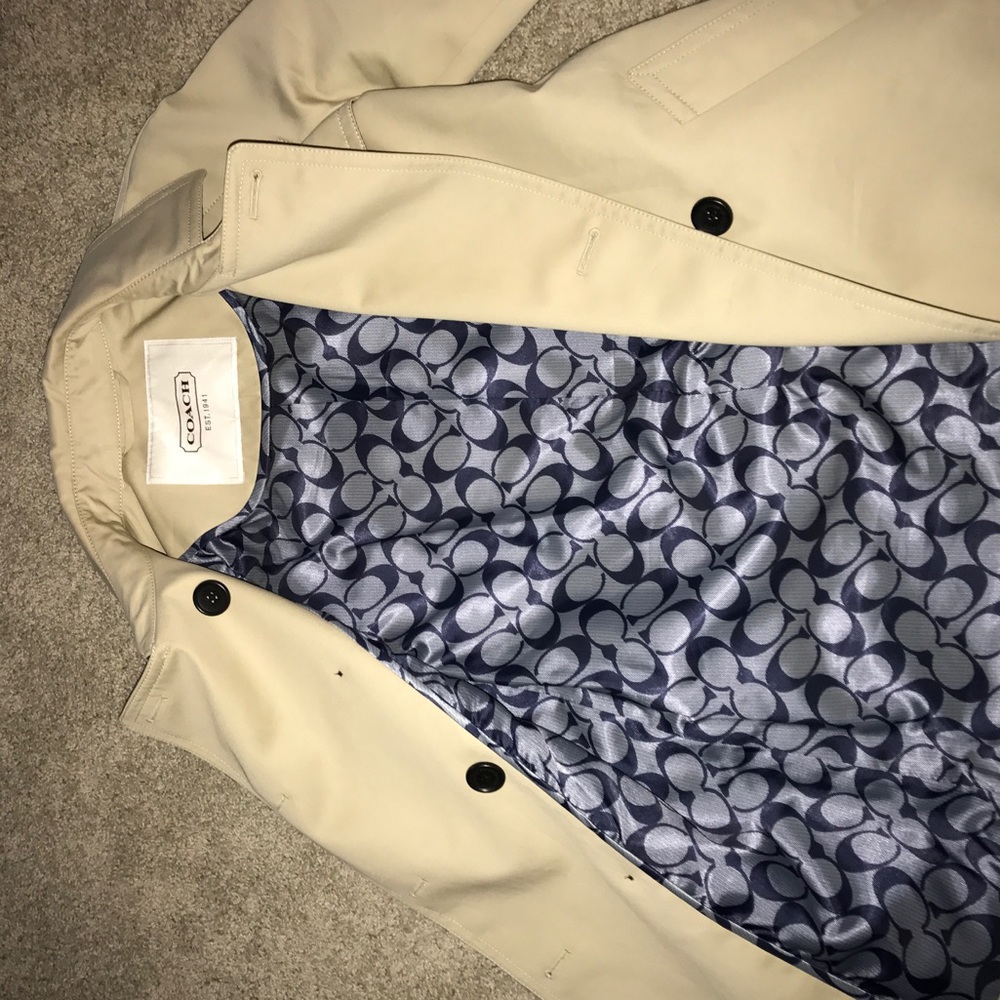 Authentic COACH pea coat spring jacket