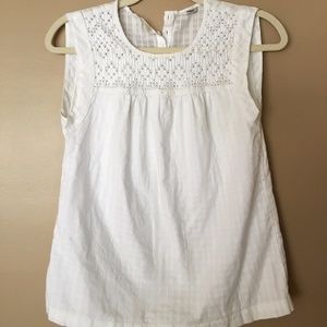 J. Crew White Top