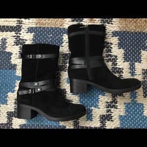 Brandolino black suede boots