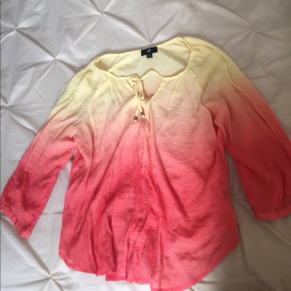 Ombré Blouse