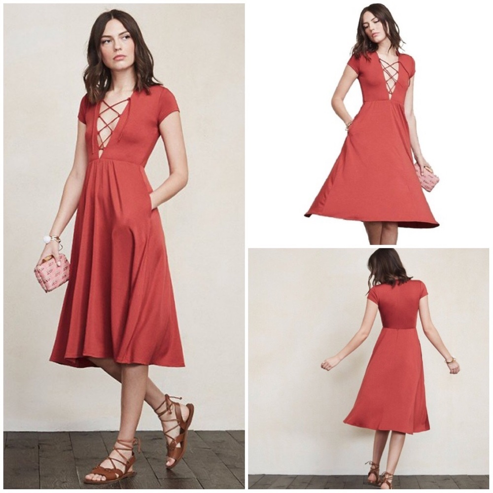 Reformation Sandy dress- Elder size small NWT