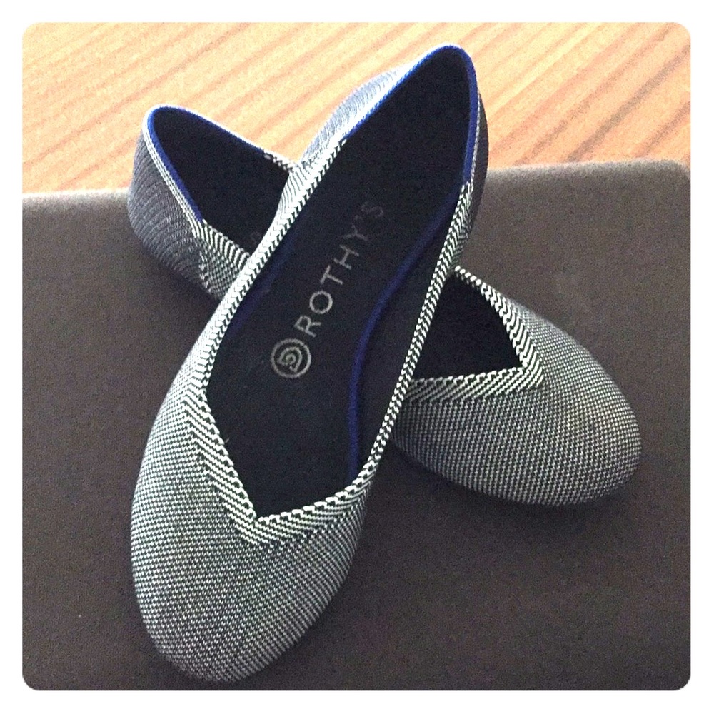 Rothy's | Grey Birdseye | Round toe | Size 7