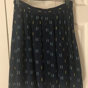 LOFT MIDI skirt patterned - never worn