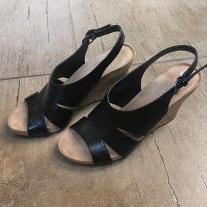 Aerosoles black wedges