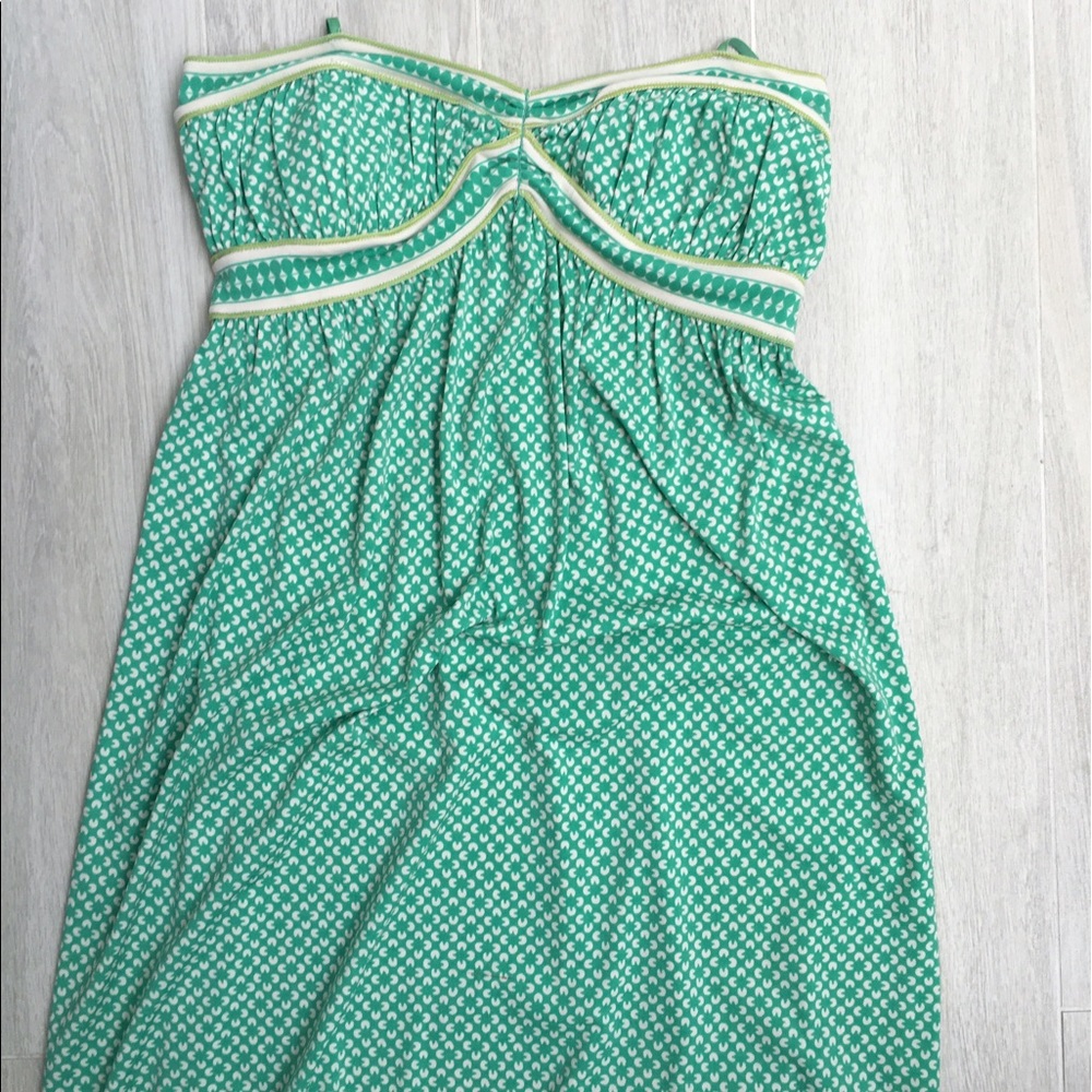 Max Studio Bohemian Maxi green boho dress xs