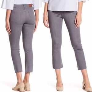 Madewell Cali Demi Boot Grey Jeans