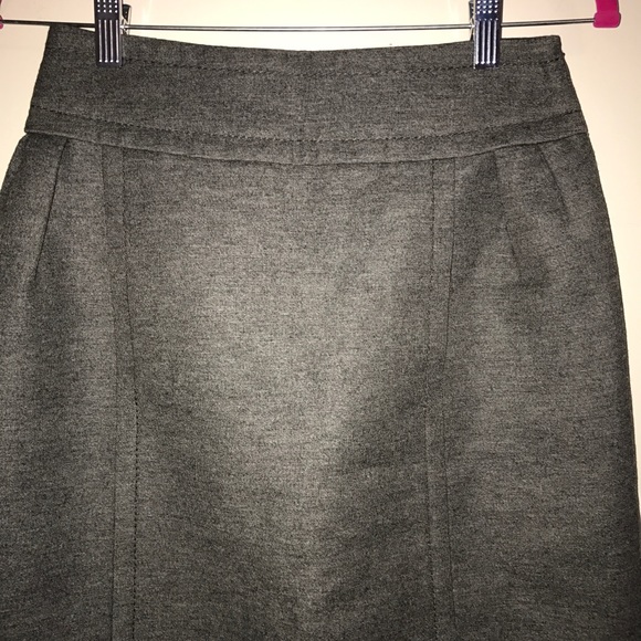 Philosophy di Alberta Ferretti Skirt Grey (Gray) Pencil Skirt Sz 6 EUC Designer - Picture 2 of 8