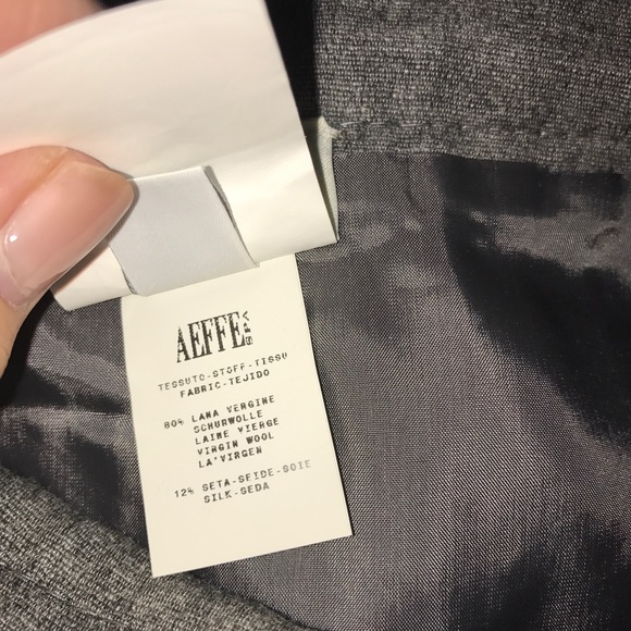 Philosophy di Alberta Ferretti Skirt Grey (Gray) Pencil Skirt Sz 6 EUC Designer - Picture 8 of 8