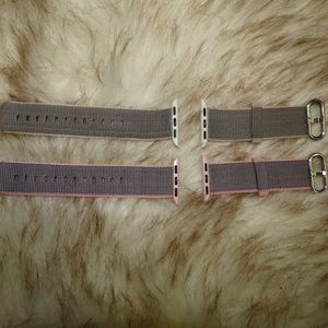 2 Apple watch bands: 38 MM