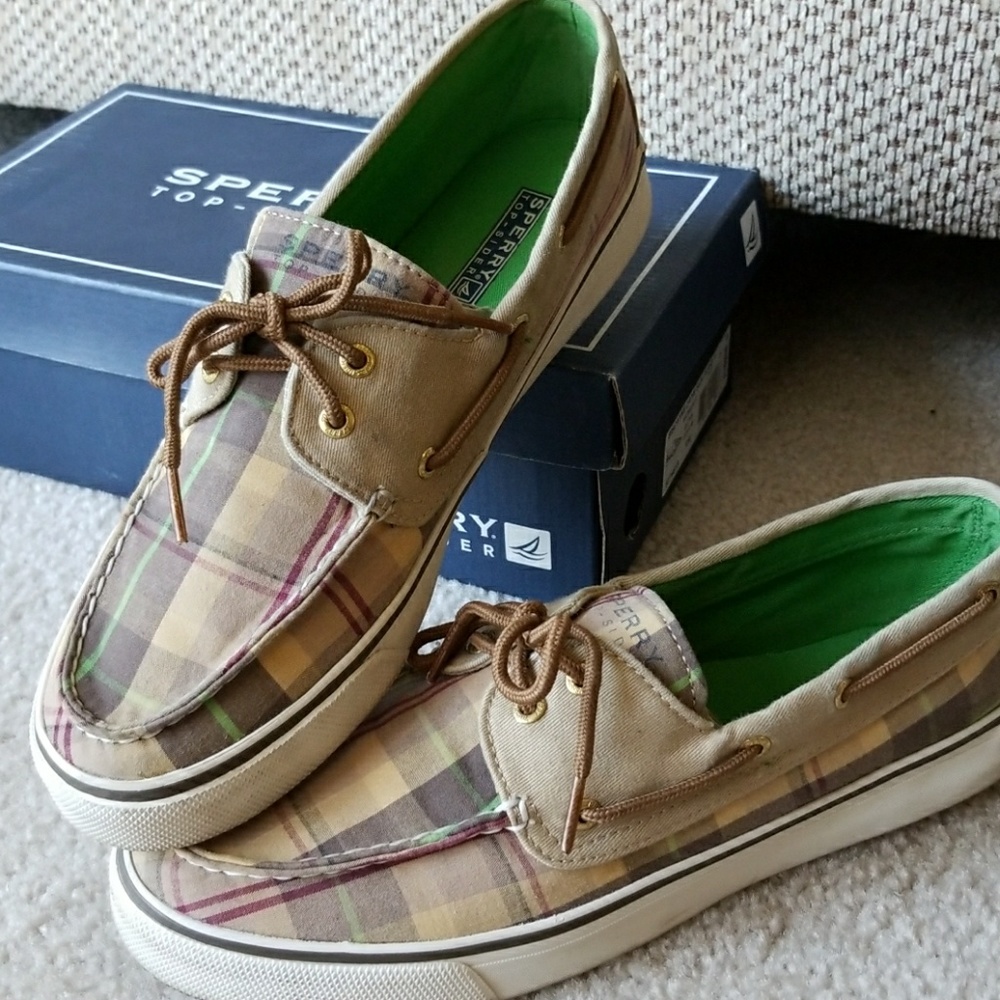Sperry Top-Sider Biscayne Plaid Boat Shoe