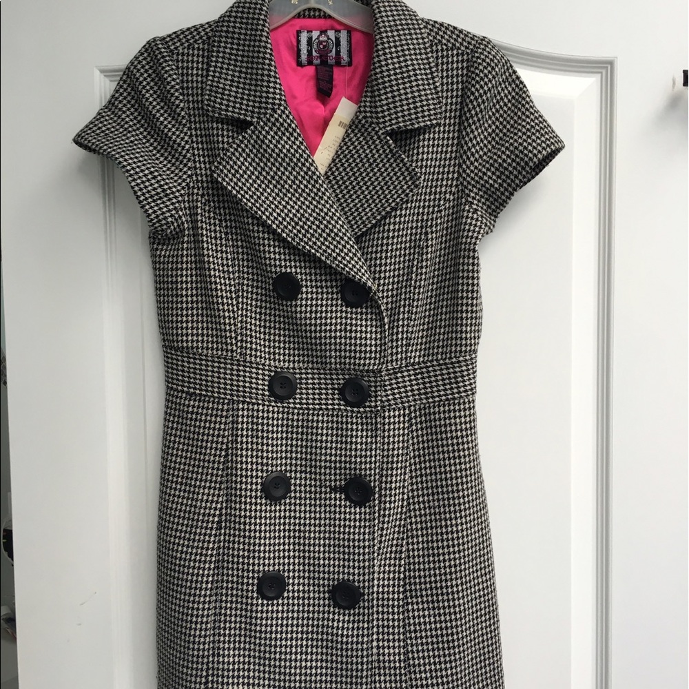 Herringbone short sleeve coat - Picture 3 of 3