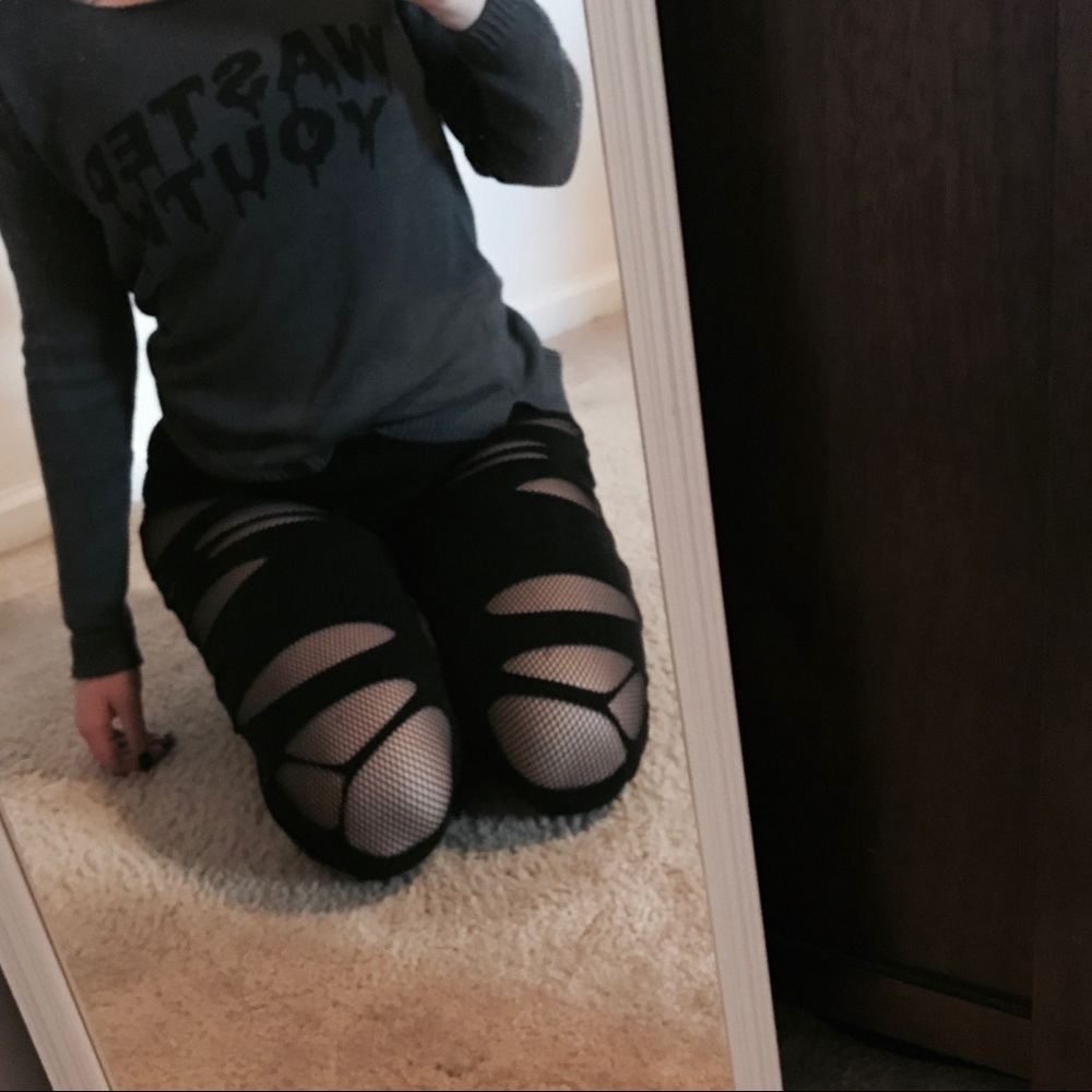 Fishnet Leggings