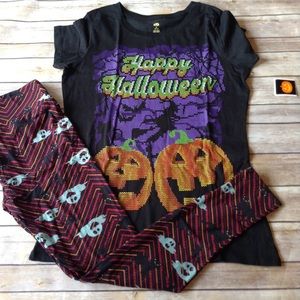🎃SALE🎃LuLaRoe Halloween OS ghost cat leggings