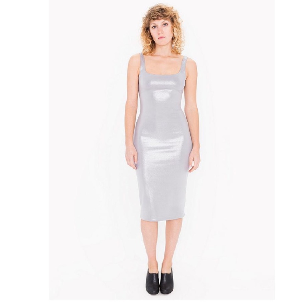 American Apparel Foil Ponte Bodycon- 3 Colors!