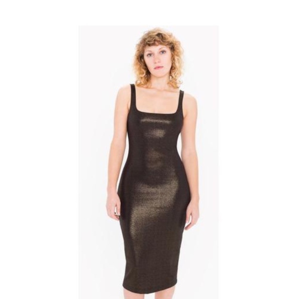 American Apparel Foil Ponte Bodycon- 3 Colors!