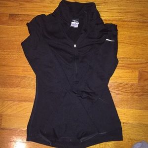 nike pro dri fit half zip