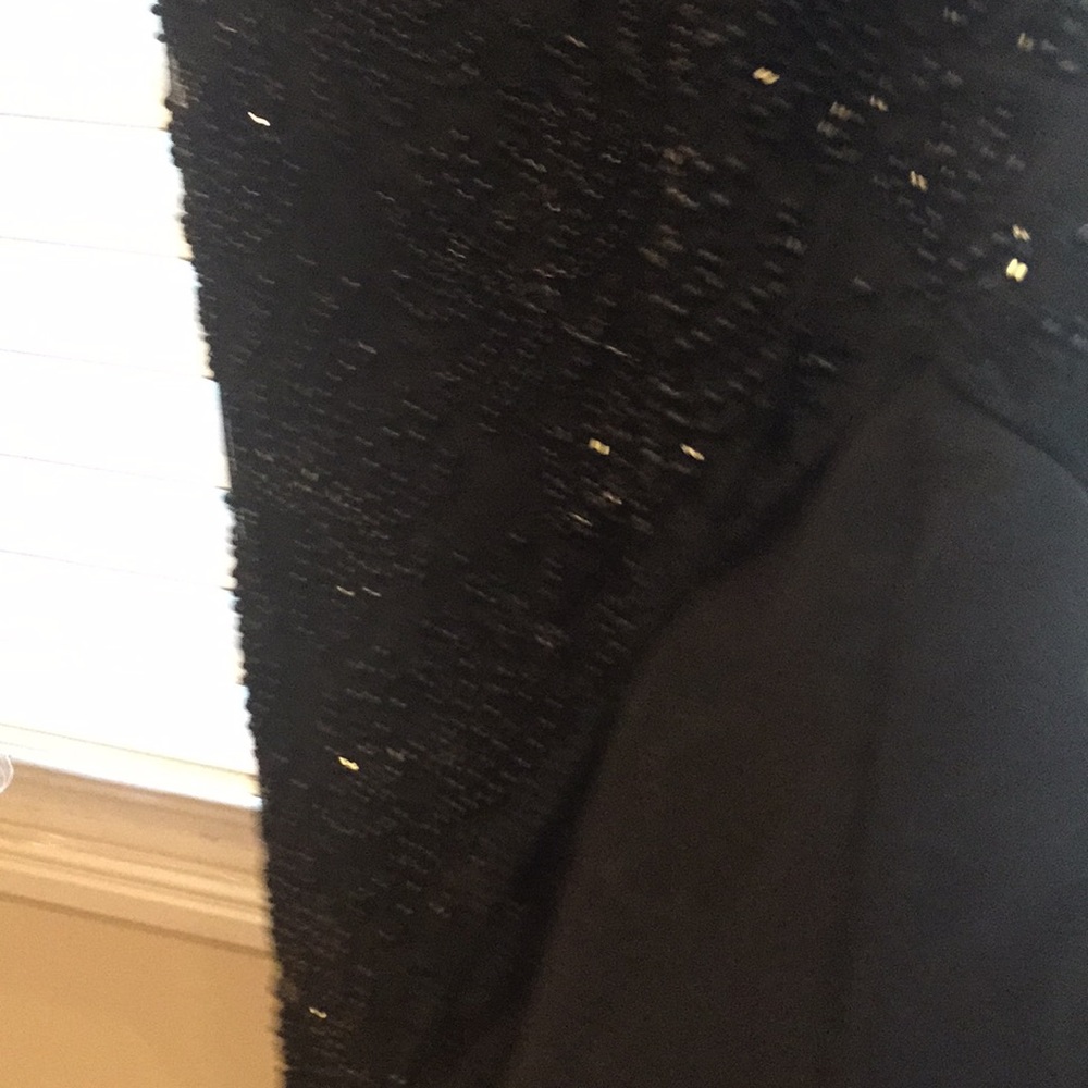Evening black maxi dress in size s