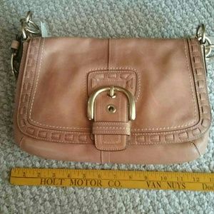 Tan Leather COACH BAG