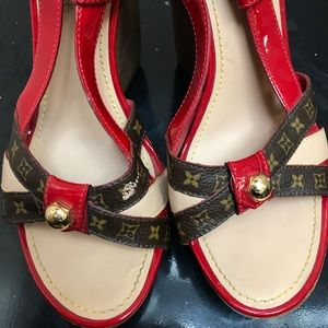 Authentic Louis Vuitton Wedge